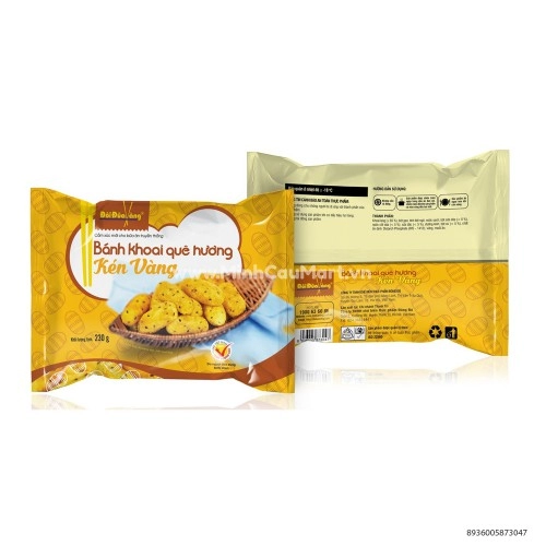 Bánh Khoai Quê Hương Kén Vàng 230gr